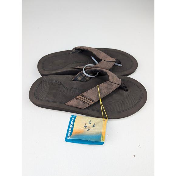 Cobian Men\'s 12 ARV 2 Trek Flip Flop Sandals - Brown main image 5